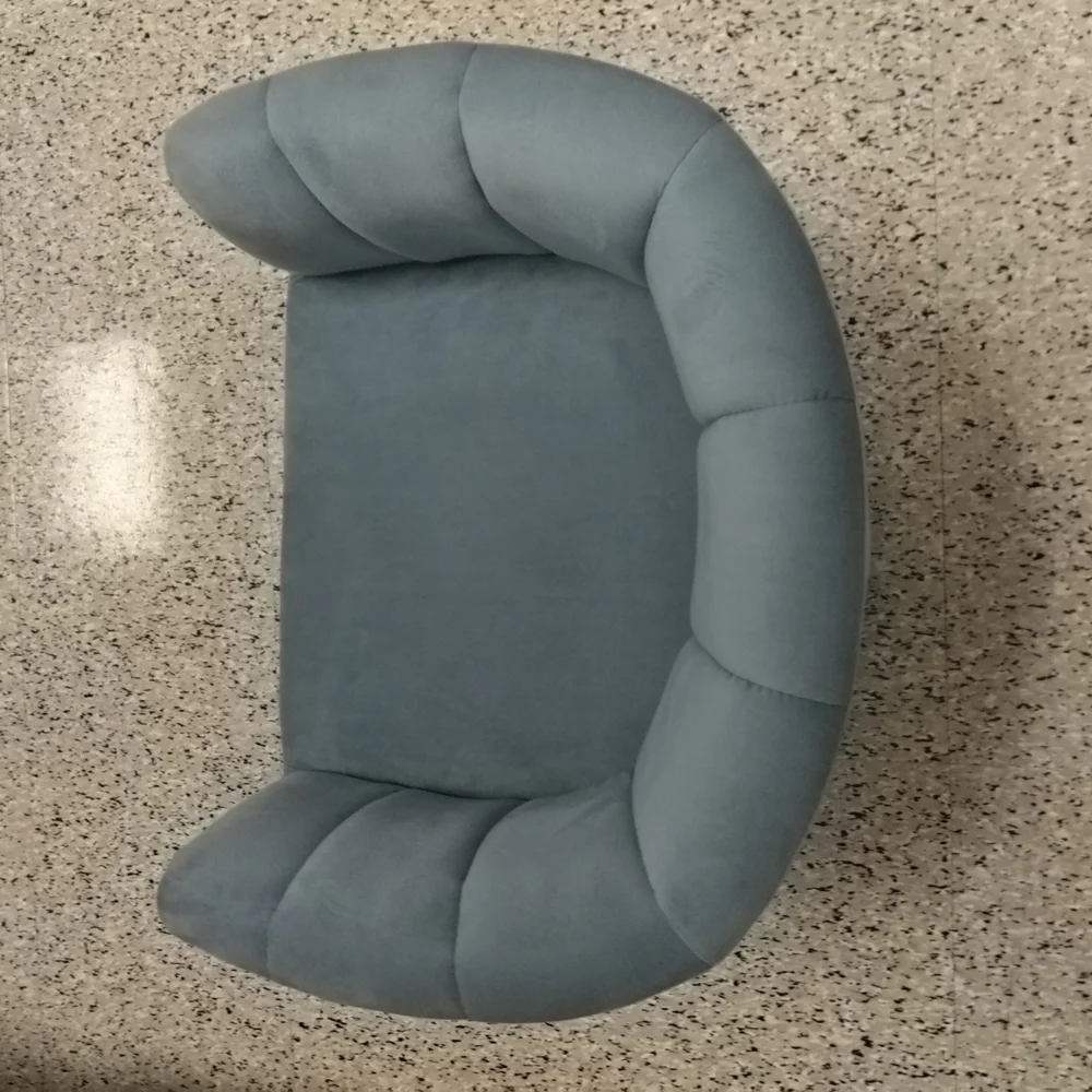 Elegant Blue Home Accent Chair